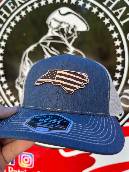 NC/American Flag Hat